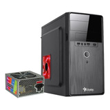 Gabinete Atx Micro Atx Pc Con Fuente De Poder 500w Stylos