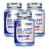 3x Vasodilatador Dilafit Extra Pump 120 Capsulas - Profit 