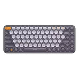 Teclado Baseus Slim Sem Fio 2.4ghz/ Bt Windows Mac Android