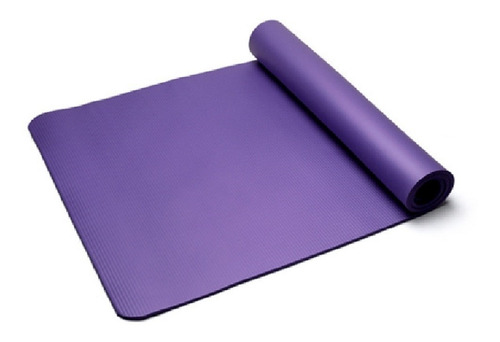 Tapete De Yoga Mat Grosso 10mm Pilates Nbr Impermeavel Bolsa