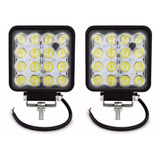 Par Faros Auxiliares 16 Led 48w 12v 24v Tractor Cosechadora