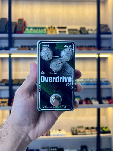 Pedal Spanish Guitar Fx Overdrive 808