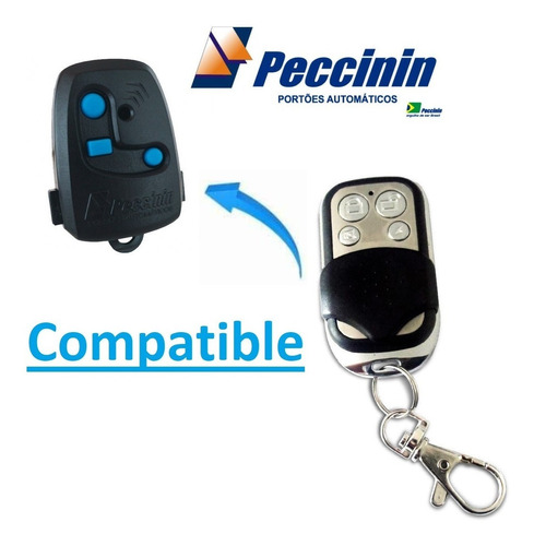 Control Remoto Peccinin Rossi Llavero Copiador Motor Porton