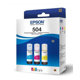 Epson Paquete De 3 Tintas Colores T504