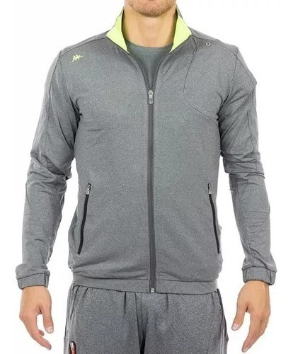 Campera Training Hombre Fit - Kappa Force - Elastizada