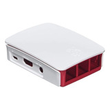 Raspberry Pi 3 - Funda Para Raspberry Pi, Color Rojo Y Blan.