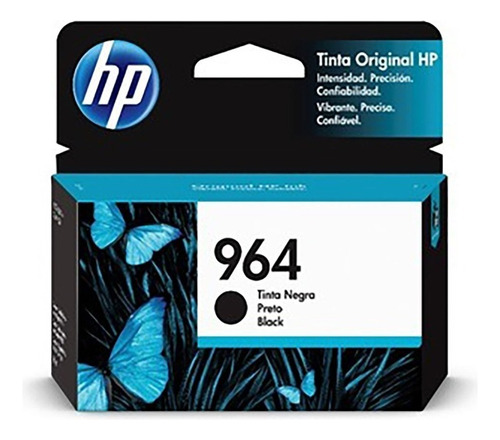 Cartucho Tinta Original Hp 964 9020 9010 Preto 3ja53al 