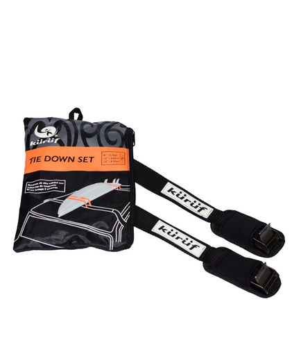 Amarras Kürüf Para Tabla De Surf Tie Down Set 3.65 Mt  