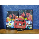 Jogo - Wrestle Kingdom - Playstation 2 Ps2