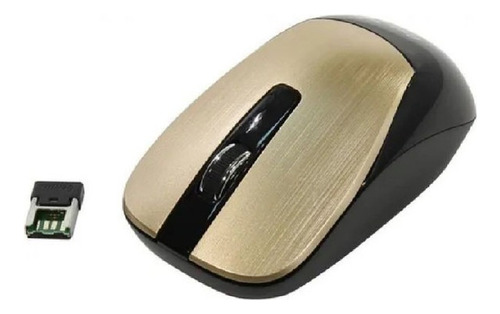 Mouse Genius Nx 7015 Usb Inalambrico Dorado Pc O Notebook