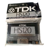 Tdk Hs120 Video Cassette 8mm Para Filmadora Cámara 