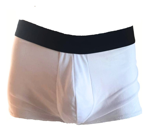 Mini Boxer Hombre Lencería Sexy Transparente Blanco