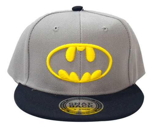 Gorra Plana, Bordada, Batman, Para Niño, Nueva