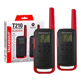 Radio Motorola Walkie-talkies Talkabout T210 