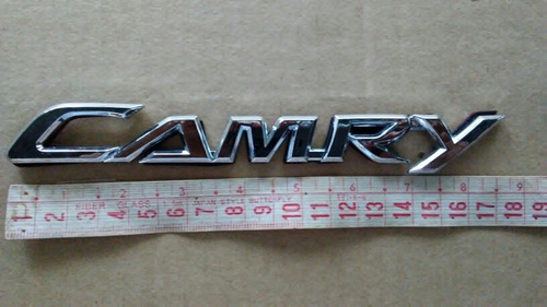 Emblema Letras Toyota Camry Reemplazos Adhesivos Foto 3