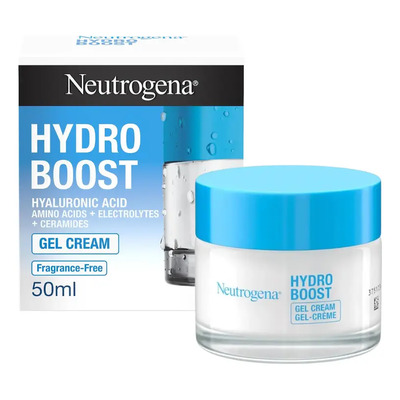 Neutrogena Hydro Boost Gel Crema Hidratante Facial con Ácido Hialurónico, 50ml | MercadoLibre
