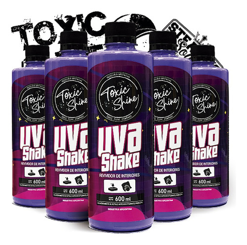 Toxic Shine | Uva Shake | Acondicionador Plasticos Interior