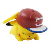 Figura De Pikachu Dormido Premium - Pokémon + Envio Gratis