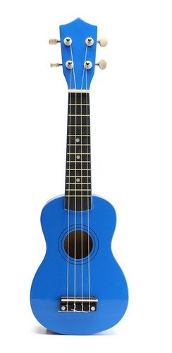 Ukelele De Madera Soprano Con Funda Manual Y Lecciones