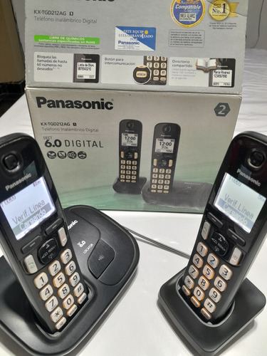 Teléfono Duo Panasonic, Pantalla Lcd 