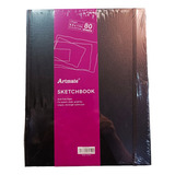 Cuaderno Skechbook Tapa Dura Cosido A4 110gr 80h Artmate Color Blanco