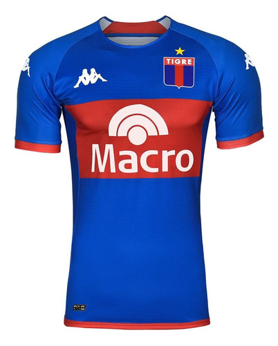 Camiseta Home Regular Tigre Kappa Azul Oficial 2023