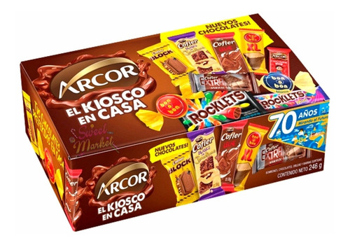 Bombones Y Chocolates Surtidos Arcor Kiosco En Casa X246g