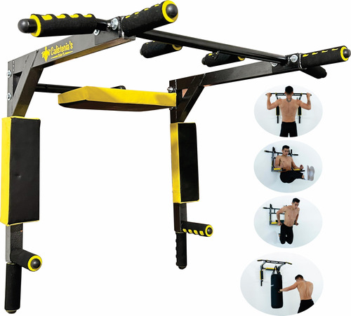 Oferta! Barra 8en1 Dominada Gym Multifuncional Abdomen Box