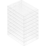 50 Paquetes De Cajas De Plástico Transparente, Cajas T...