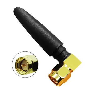 Antena Wifi Wi-fi Dual Band 2.4ghz/5ghz Sma Macho (2dbi) 5cm
