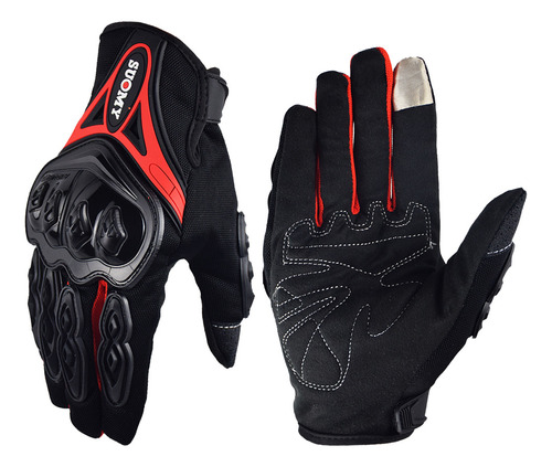 Guantes De Moto, Guantes Para Dedos Completos, Pantalla Táct