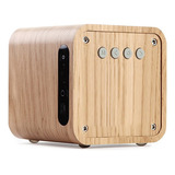 Altavoz Estéreo Inalámbrico Wood Bluetooth 4.0, Caja De Soni