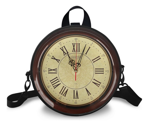 Stuoarte Bolsos Cruzados Con Estampado De Reloj Vintage Para