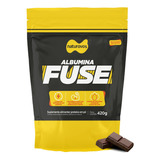 Suplemento Proteico Albumina Fuse Naturovos 420g Sabor Chocolate