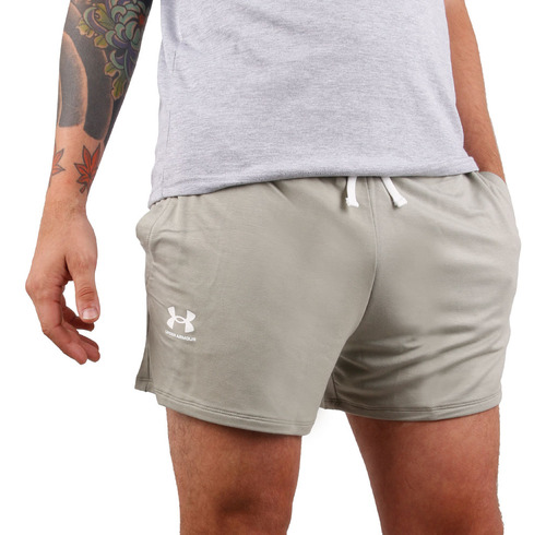 Short Hombre Under Armour Rival Terry Verde Jj deportes