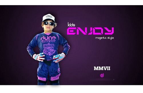 Conjunto Niño Pantalon Buzo Jersey Motocross Dune Racewear