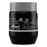 12 Gel Cartilagem De Tubarão 18 Ervas Pote 240g Bio Instinto