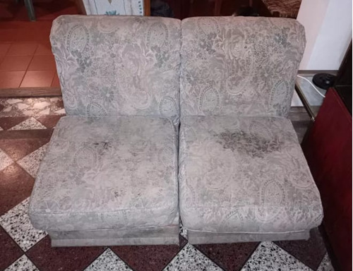 Set Dos Sillón Butaca Chenille Buen Estado Pompeya 