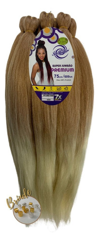 Jumbo Premium 75cm Para Box Braids 609gr Original Ser Mulher