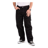 Pantalon Woodoo Hubbsi Carpintero - Negro