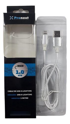 Cable Cargador 1 M Usb Light Compatible Con iPhone 5 6 7 8 X