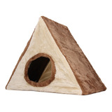 Rascador Triangular Para Gatos Cave House, Ejercicio Muscula