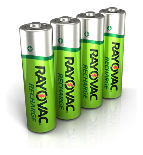 Rayovac Baterias Aa Recargables, Baterias Recargables Dobles