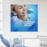 Adesivo Dentista Odontologia  Lentes De Contato Dental 1x1mt