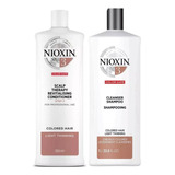 Kit Shampoo Y Acondicionador Cabello Anticaida Nioxin 3 1l