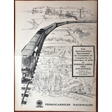 Ferrocarriles Nacionales Antiguo Aviso Publicitario De 1961