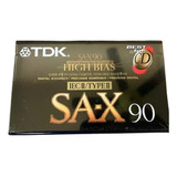 Cassette Tdk  Sa - X De 90 Minutos High Bias Iec Il /type Il
