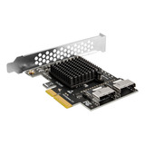 Tarjeta Adaptadora Pci-e A Sff-8087 Disco Duro Sas/sata3.0 D