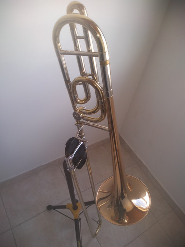 Trombón Holton 158 Tenor Bajo Con Rotor Excelente