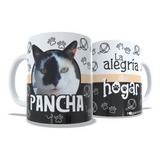 Taza Pocillo Mug Mascota Gato Personalizado Pet Michi